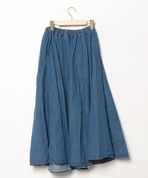 「Coquette」 デニムスカート M ブルー レディース_画像2