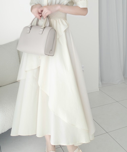 「mily bilet」 シャツワンピース MEDIUM ネイビー レディース_画像6