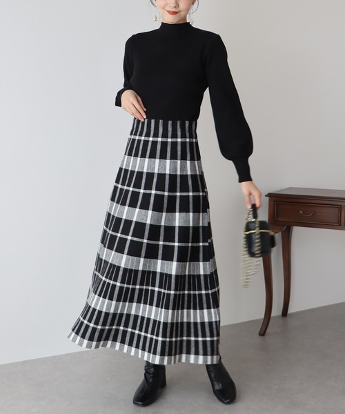 「BLUEEAST」 ニットワンピース SMALL ブラック レディース_画像2