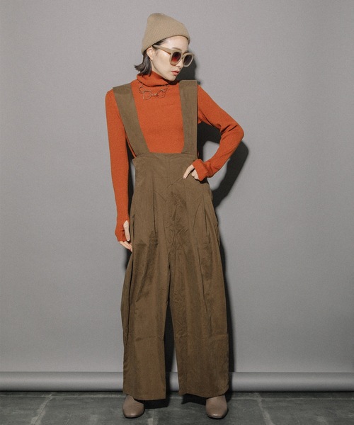 「miniyu」 パンツ MEDIUM ホワイト系その他 レディース_画像2