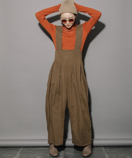 「miniyu」 パンツ MEDIUM ホワイト系その他 レディース_画像4