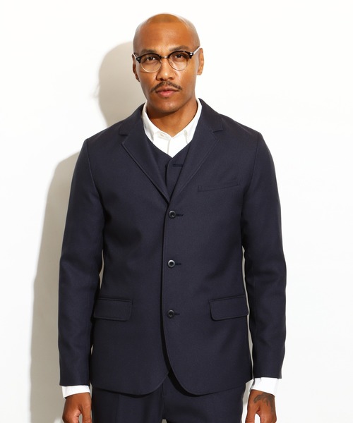 「ROTAR」 テーラードジャケット X-LARGE ブラック メンズ_画像3