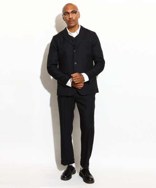 「ROTAR」 テーラードジャケット X-LARGE ブラック メンズ_画像4