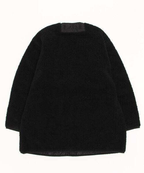 「Alpha Industries」 ノーカラーコート M オリーブ メンズ_画像3