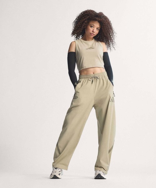 adidas（アディダス） ワイドパンツ スウェットパンツ ジャージ Z.N.E.