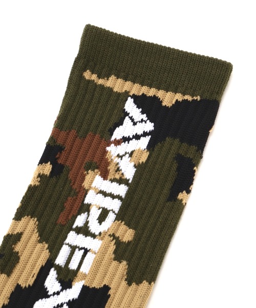 AVIREX（アヴィレックス） 靴下 CAMOUFLAGE SOCKS 2PACK‐SET
