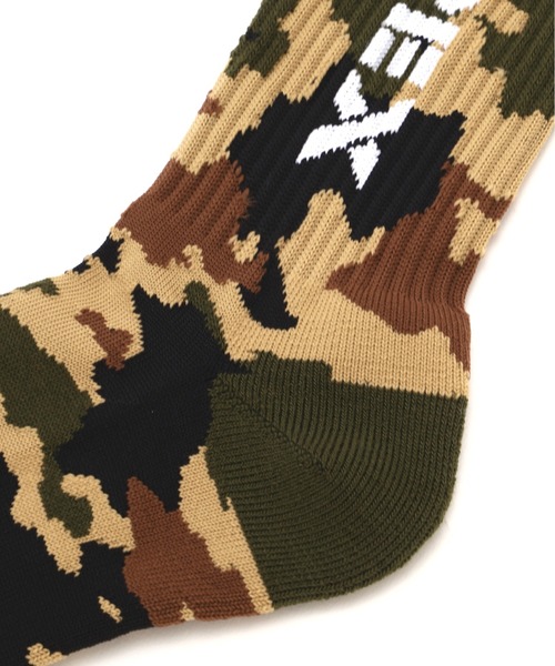 AVIREX（アヴィレックス） 靴下 CAMOUFLAGE SOCKS 2PACK‐SET