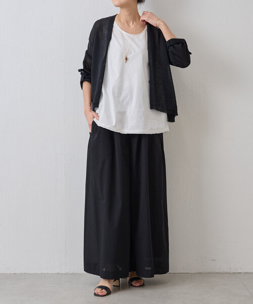 「BEARDSLEY」 パンツ 1 ブラック レディースの画像