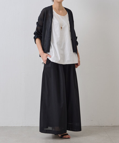 「BEARDSLEY」 パンツ 1 ブラック レディースの画像