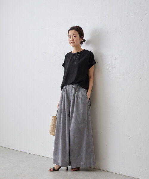 「BEARDSLEY」 パンツ 1 ブラック レディースの画像
