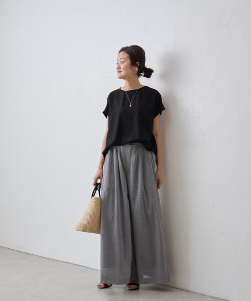 「BEARDSLEY」 パンツ 1 ブラック レディースの画像