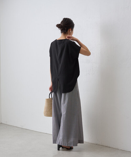 「BEARDSLEY」 パンツ 1 ブラック レディースの画像