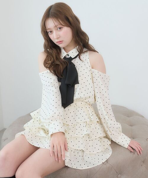 MAJESTIC LEGON（マジェスティックレゴン） ワンピース 肩あき
