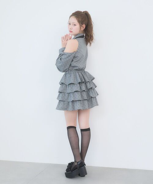 MAJESTIC LEGON（マジェスティックレゴン） ワンピース 肩あき