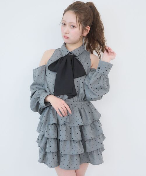 MAJESTIC LEGON（マジェスティックレゴン） ワンピース 肩あき