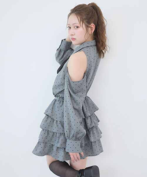 MAJESTIC LEGON（マジェスティックレゴン） ワンピース 肩あき