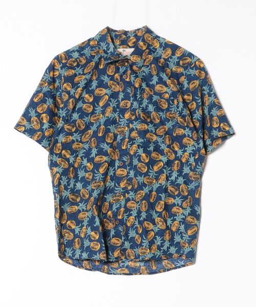 半袖 花柄 シャツ Pataloha 花柄半袖シャツ XX-SMALL ネイビー メンズ : ZOZOTOWN Yahoo