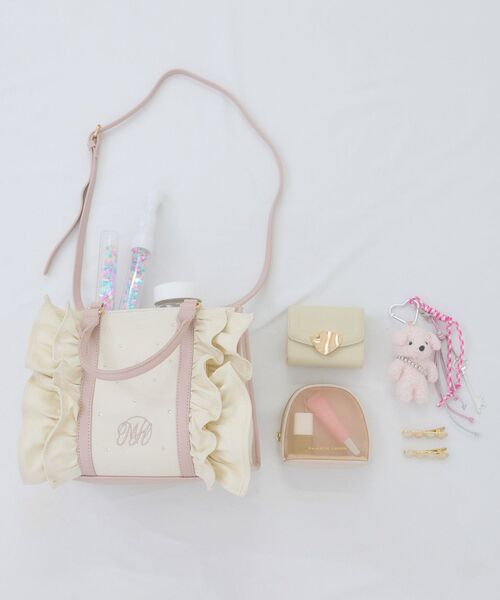 MAJESTIC LEGON（マジェスティックレゴン） ハンドバッグ フリル