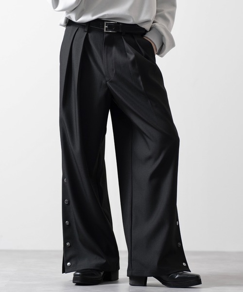 SssS　clel スラックス&テーラード CLEL（クレイル） スラックス S ブラック メンズ : ZOZOTOWN Yahoo!店