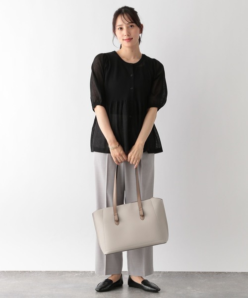 「GLOBAL WORK」 ニットカーディガン MEDIUM ネイビー レディース_画像7
