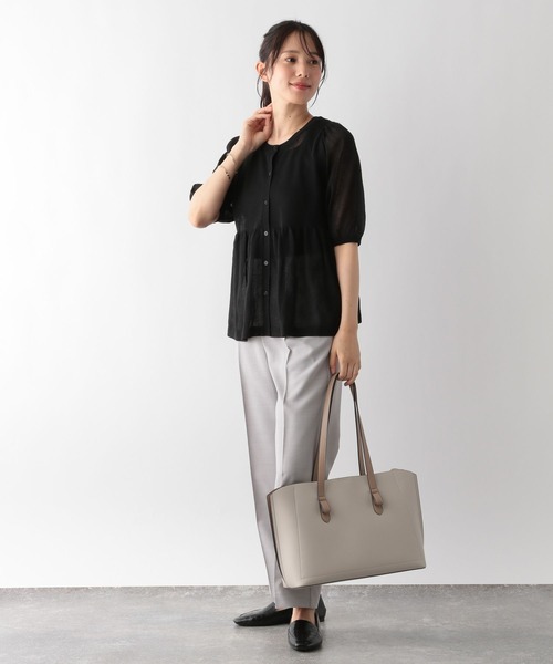 「GLOBAL WORK」 ニットカーディガン MEDIUM ネイビー レディース_画像8