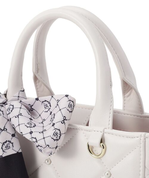 Maison de FLEUR（メゾンドフルール） トートバッグ スカーフ付き 