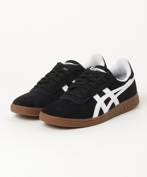 ASICS（アシックス） ローカットスニーカー 23.5 ブラック×ホワイト