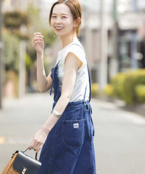 URBAN RESEARCH ROSSO WOMEN」 サロペットスカート「Leeコラボ」 SMALL