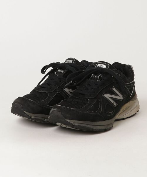 「New Balance」 ローカットスニーカー 23.5cm ブラック レディース
