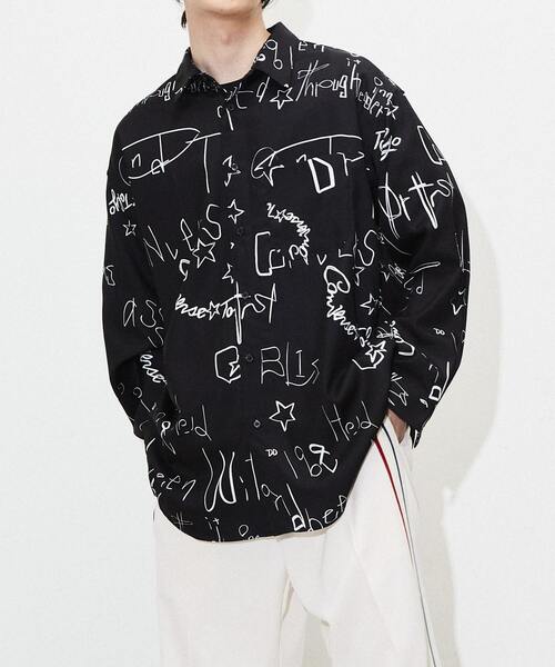 「CONVERSE TOKYO」 長袖シャツ FREE ホワイト メンズ_画像6