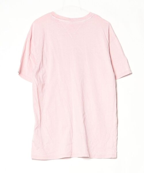 「TOMMY JEANS」 半袖Tシャツ M ピンク レディース_画像2