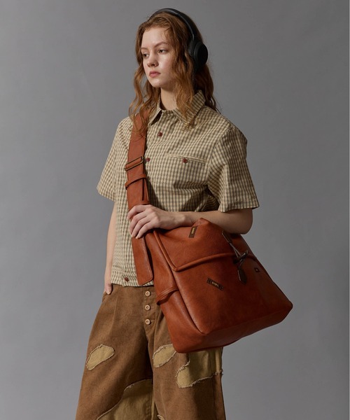 CIVVY. ショルダーバッグ Vintage Satchel Shoulder Bag