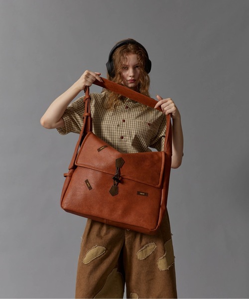 CIVVY. ショルダーバッグ Vintage Satchel Shoulder Bag
