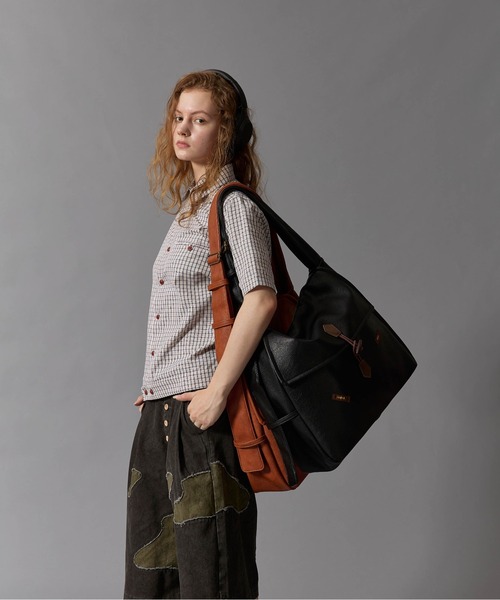 CIVVY. ショルダーバッグ Vintage Satchel Shoulder Bag