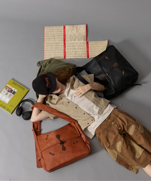 CIVVY. ショルダーバッグ Vintage Satchel Shoulder Bag