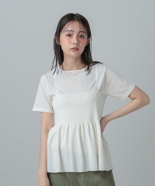 GLOBAL WORK（グローバルワーク） tシャツ 半袖 MATINEE LINE/サマー