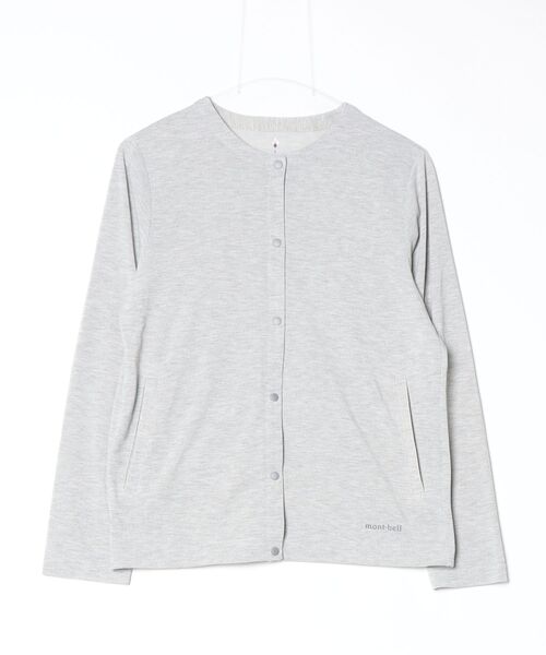 mont-bell（モンベル） カーディガン L グレー レディース : ZOZOTOWN