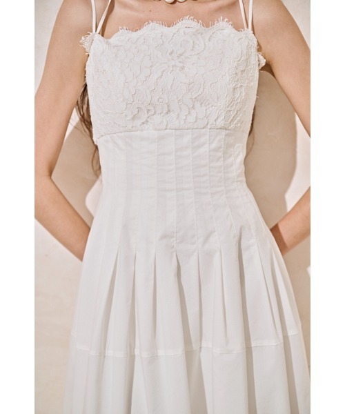 Estella.K ワンピース Sicilia Lace Dress コードレースタックドレス