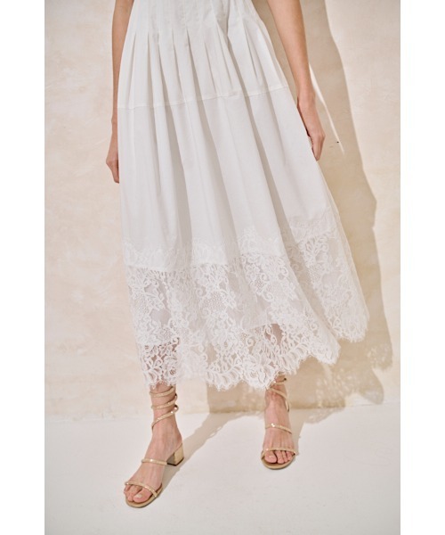 Estella.K ワンピース Sicilia Lace Dress コードレースタックドレス