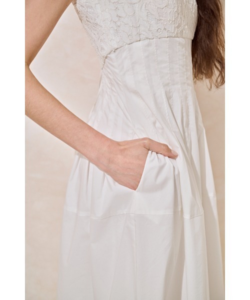 Estella.K ワンピース Sicilia Lace Dress コードレースタックドレス