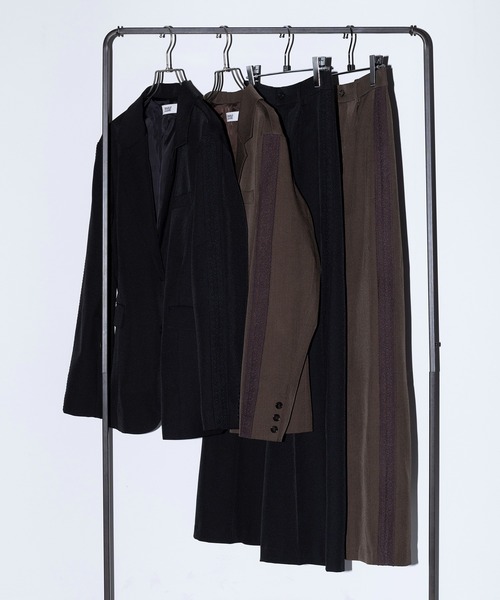 「MAISON BREEZE reveur」 スラックス S ブラウン レディース_画像5
