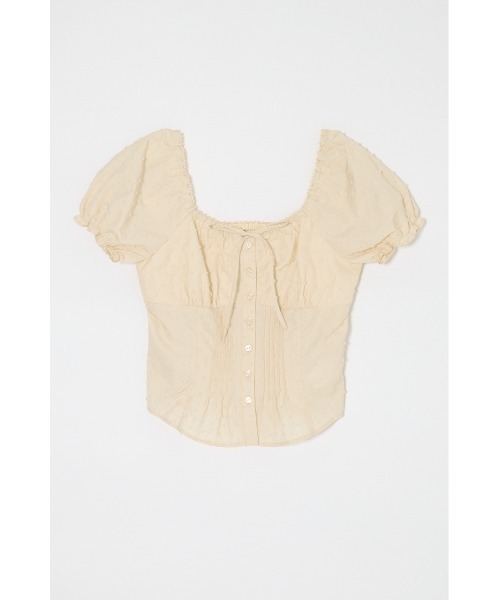 MOUSSY（マウジー） ブラウス シャツ POLKA DOT CORSET ブラウス 