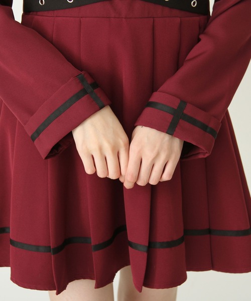 「DearMyLove」 シャツワンピース LARGE ブラック レディース_画像5