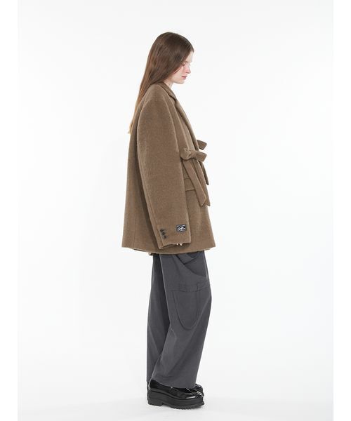 SORIN（ソリン） ジャケット ノーカラージャケット Shaggy Ribbon Coat 