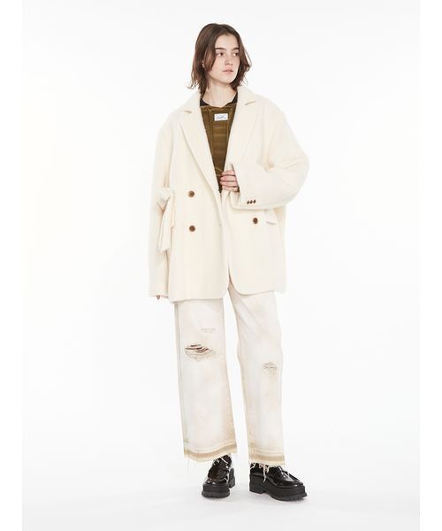 SORIN（ソリン） ジャケット ノーカラージャケット Shaggy Ribbon Coat 