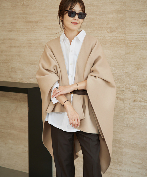 plage（プラージュ） ポンチョ HAMILTON lazy poncho コート