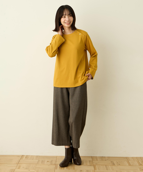 DECOY SINCE 1981 tシャツ 「Liberty」リバティプリントクルーネック