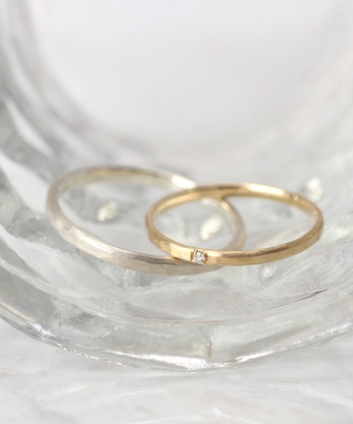 SIENA ROSE（シエナロゼ） 指輪 リング Toi et Moi・ペアリング「lisse