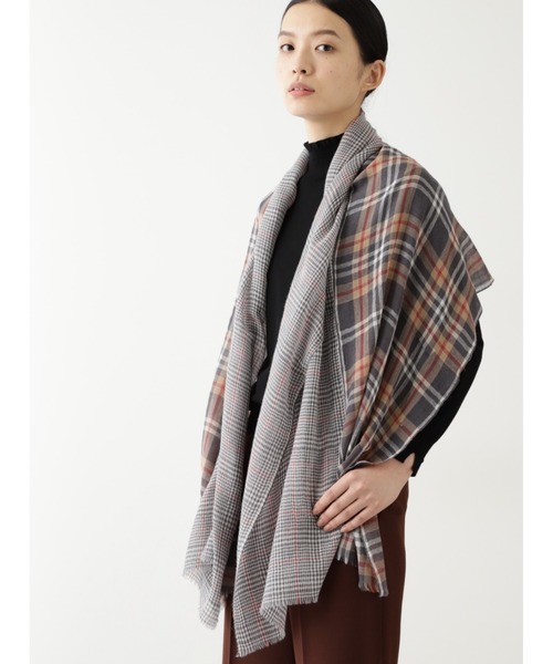 ランキング１位受賞 ストール Glen Princeグレー系チェックストール Zozotown Paypayモール店 通販 Paypayモール 速達メール便送料無料 Mercurytechnologies Mn Com