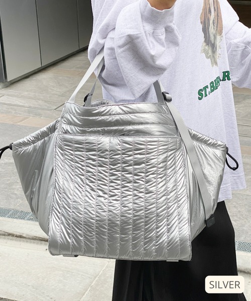 【SOLPRESA】キルティングトートバッグ M SOLPRESA（ソルプレーサ） トートバッグ ○「洗濯機洗い可能」 軽量